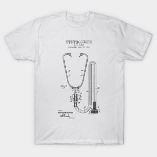 STETHOSCOPE patent T-Shirt